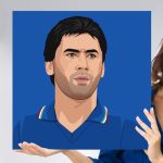 Carlo Ancelotti 2000 - Poster/Wall Art - Main Image