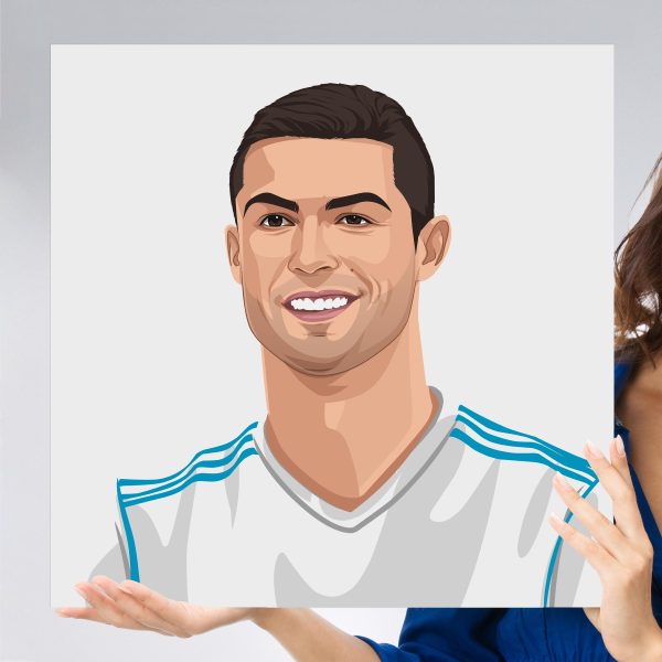 Cristiano Ronaldo 2018 - Poster/Wall Art - Main Image