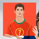 Cristiano Ronaldo 2004 - Poster/Wall Art - Main Image