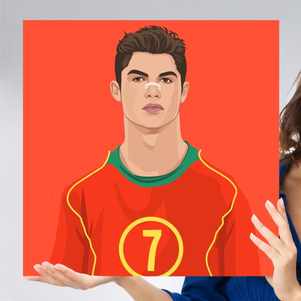 Cristiano Ronaldo 2004 - Poster/Wall Art - Main Image