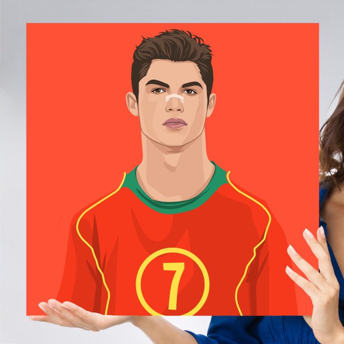 Cristiano Ronaldo 2004 - Poster/Wall Art - Main Image