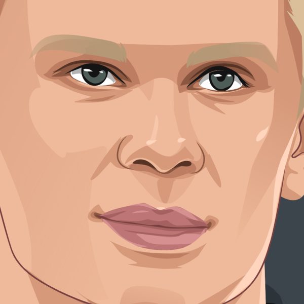 Erling Haaland 2020 Portrait - Poster/Wall Art - Closeup