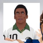 Pelé 1977 Portrait - Poster/Wall Art, Futbol Eros - Main Image