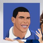 Ronaldo 1994 Portrait, Poster/Wall Art, FutbolEros - Main Image