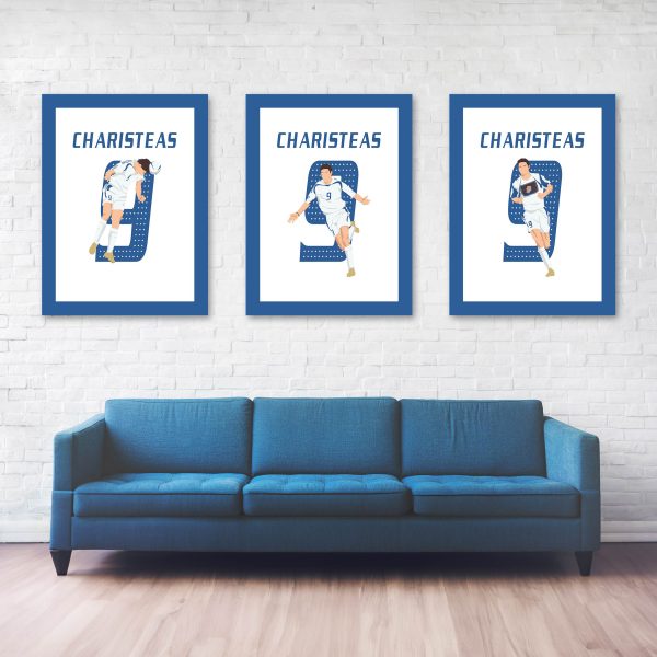 Angelos Charisteas Goal Euro, 2004 Final Greece vs Portugal - Lisbon,Portugal Poster Wall Art Main Image - Full Series
