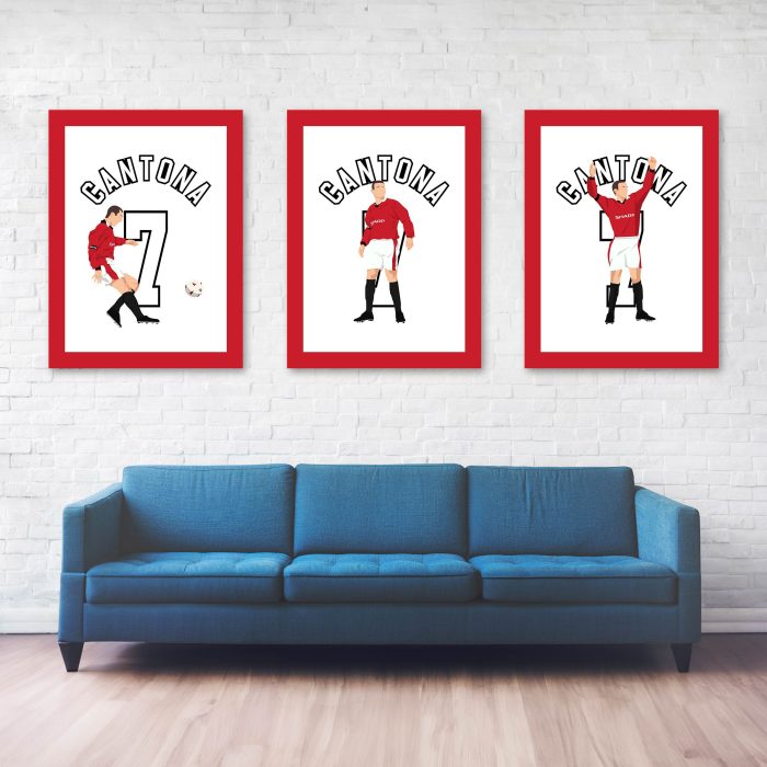 Cantona Chip Goal,1996 Premier League Manchester United vs Blackburn - Full Series
