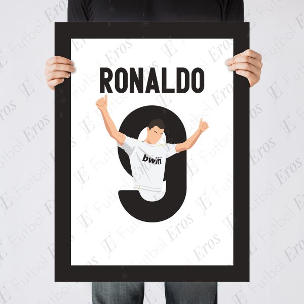 Cristiano Ronaldo Presentation,2009 July 6 New - Galacticos Era - Real Madrid Poster Wall Art Main Imag - Poster 2