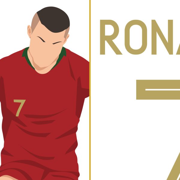 Cristiano Ronaldo Freekick Goal, 2018 World Cup Group Stage - Portugal vs Spain - Sochi, Russia - Poster Wall Art Main Image Alternate - Poster 2