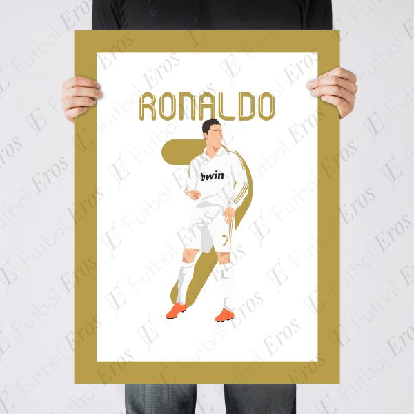 Cristiano Ronaldo Goal, 2011-2012 La Liga - Barcelona vs Real Madrid - Barcelona, Spain Poster Wall Art - Poster 3