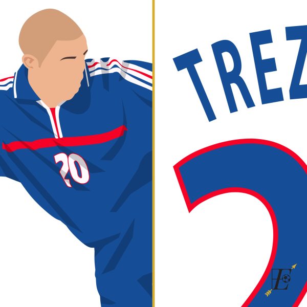 David Trezeguet Golden Goal Euro, 2000 Final France vs Italy - Rotterdam,Netherlands Poster Wall Art Main Image Alternate - Poster 1