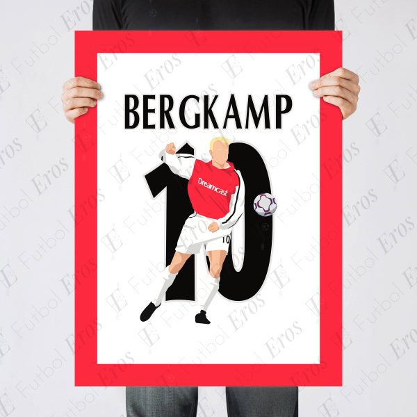 Dennis Bergkamp Goal,2002 Premier League - Arsenal vs Newcastle - Newcastle Upon Tyne,England Poster Wall Art Main Image - Poster 1