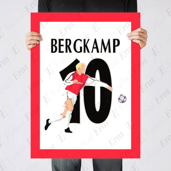 Dennis Bergkamp Goal,2002 Premier League - Arsenal vs Newcastle - Newcastle Upon Tyne,England Poster Wall Art Main Image - Poster 2