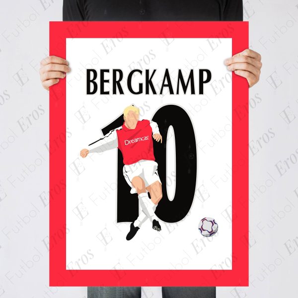 Dennis Bergkamp Goal,2002 Premier League - Arsenal vs Newcastle - Newcastle Upon Tyne,England Poster Wall Art Main Image - Poster 3