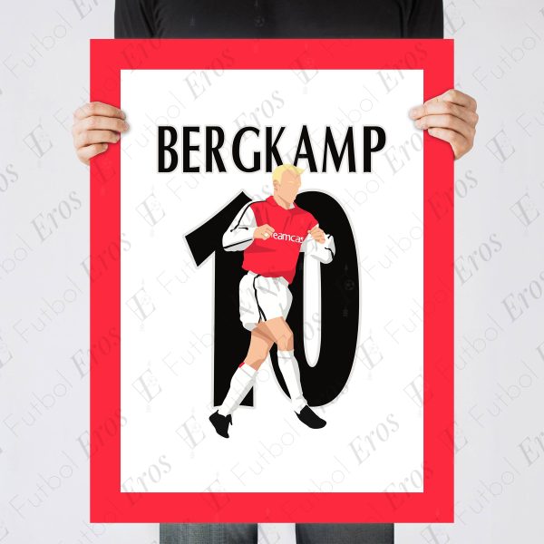 Dennis Bergkamp Goal,2002 Premier League - Arsenal vs Newcastle - Newcastle Upon Tyne,England Poster Wall Art Main Image - Poster 4
