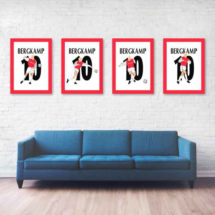 Dennis Bergkamp Goal,2002 Premier League - Arsenal vs Newcastle - Newcastle Upon Tyne,England Poster Wall Art Main Image Alternate - Full Series