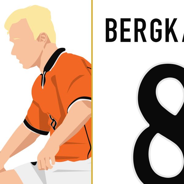 Dennis Bergkamp Goal,1998 World Cup Quarter Final Netherlands vs Argentina - Marseille,France Poster Wall Art Main Image Alternate - Poster 1