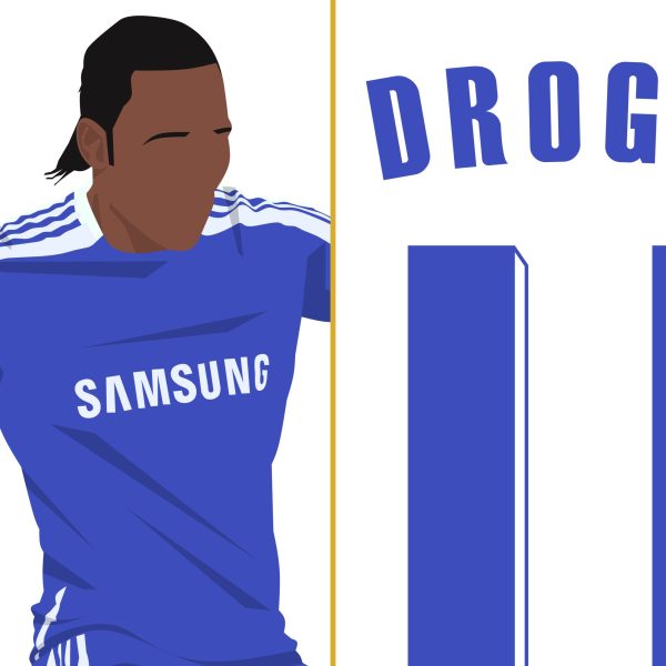 Didier Drogba Header Goal, 2012 - Champions League Final - Chelsea vs Bayern - Munich, Germany Poster Wall Art Alternate - Poster 3