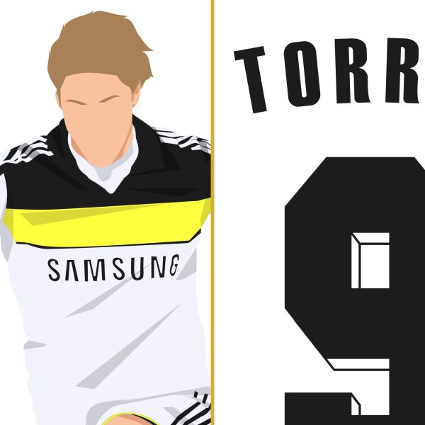 Fernando Torres Goal, 2011-2012 Champions League Semi-Final - Barcelona vs Chelsea - Barcelona, Spain - Poster Wall Art Main Image Alternate - Poster 1