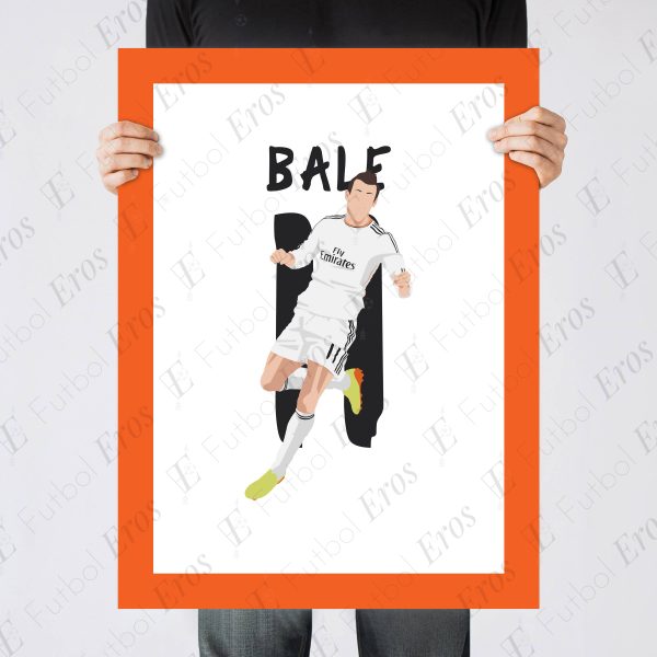 Gareth Bale Goal, 2014 Copa Del Rey Final - Real Madrid vs Barcelona - Valencia, Spain - Poster Wall Art Main Image - Poster 4