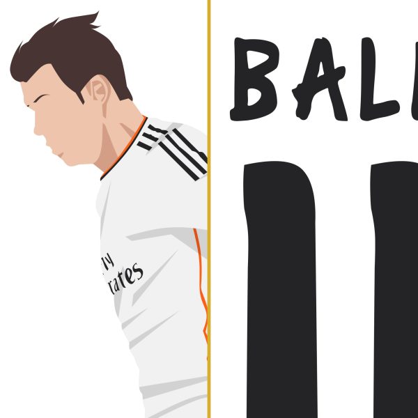 Gareth Bale Goal, 2014 Copa Del Rey Final - Real Madrid vs Barcelona - Valencia, Spain - Poster Wall Art Main Image Alternate - Poster 1