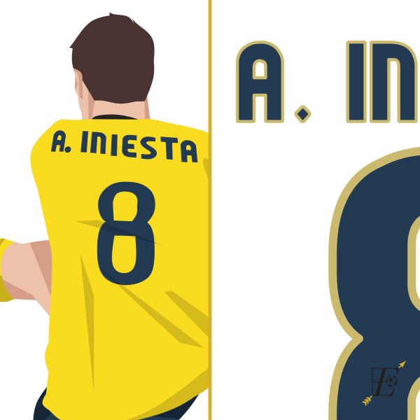 Iniesta Winning Goal, 2008-2009 Champions League Semi-Finals - Chelsea vs Barcelona - London,England Poster Wall Art-Main Image Alternate - Poster 2