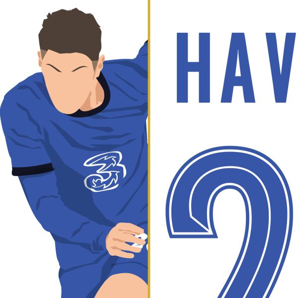 Kai Havertz, 2021 Champions League Final - Chelsea vs Manchester City - Porto, Portugal Poster Wall Art Main Image Alternate - Poster 1