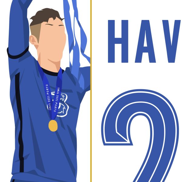 Kai Havertz, 2021 Champions League Final - Chelsea vs Manchester City - Porto, Portugal Poster Wall Art Main Image Alternate - Poster 4