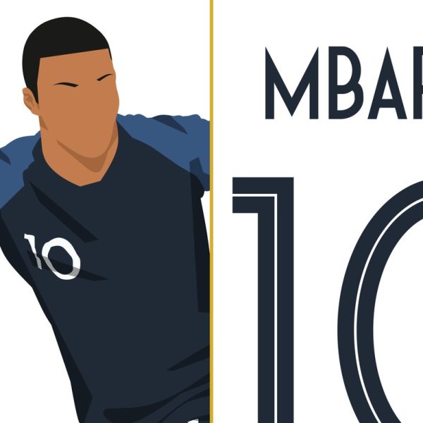 Kylian Mbappe Goal, 2018 World Cup Final - France vs Croatia - Moscow, Russia - Poster Wall Art Main Image Alternate - Poster 2