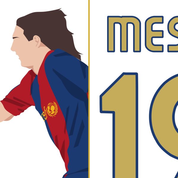 Lionel Messi Goal Copa Del Rey, 2006-2007 - Barcelona vs Getafe - Barcelona,Spain Poster Wall Art Main Image Alternate - Poster 2