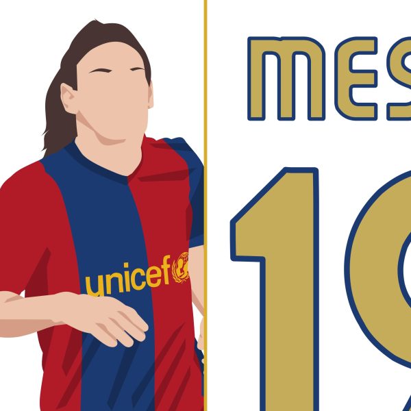 Lionel Messi Goal Copa Del Rey, 2006-2007 - Barcelona vs Getafe - Barcelona,Spain Poster Wall Art Main Image Alternate - Poster 3
