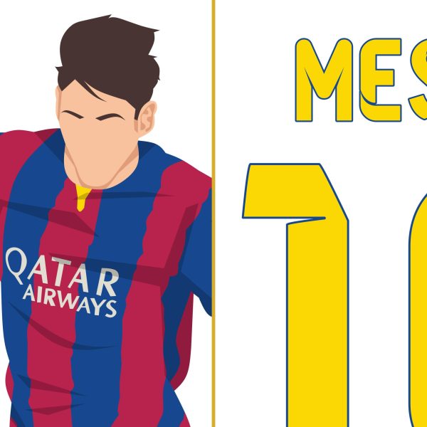 Lionel Messi Goal, 2015 Champions League Semi-Final - Barcelona vs Bayern - Barcelona, Spain Poster Print Wall Art Main Image Alternate - Poster 1