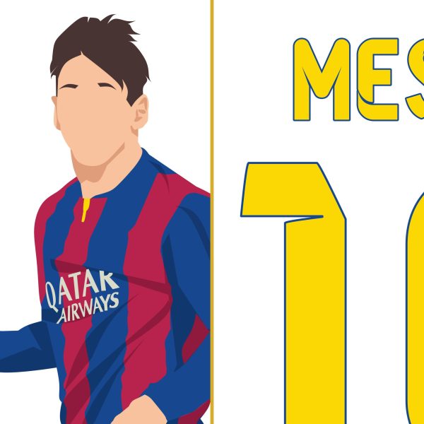 Lionel Messi Goal, 2015 Champions League Semi-Final - Barcelona vs Bayern - Barcelona, Spain Poster Print Wall Art Main Image Alternate - Poster 2