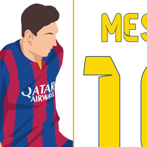 Lionel Messi Goal, 2015 CopaDel Rey Final Barcelona vs Athletic Bilbao Barcelona Spain Poster Print Wall Art Main Image Alternate- Poster 1