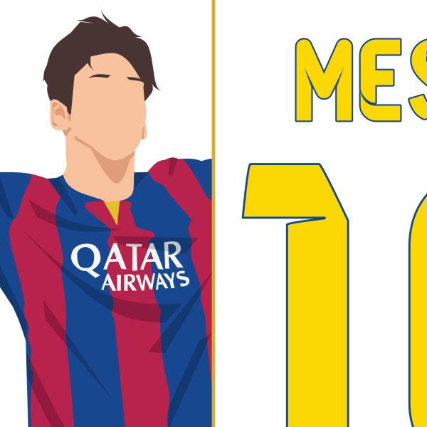 Lionel Messi Goal, 2015 CopaDel Rey Final Barcelona vs Athletic Bilbao Barcelona Spain Poster Print Wall Art Main Image Alternate- Poster 4