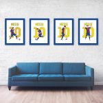 Lionel Messi Goal, 2015 CopaDel Rey Final Barcelona vs Athletic Bilbao Barcelona Spain Poster Print Wall Art Main Image Alternate - Full Series
