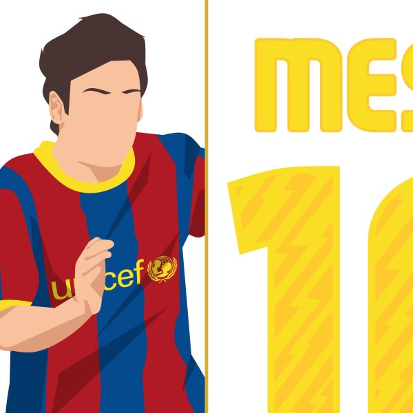 Lionel Messi Goal El Clasico 2010-2011 Champions League Semi-Final - Real Madrid vs Barcelona - Poster Wall Art Main Image Alternate - Poster1