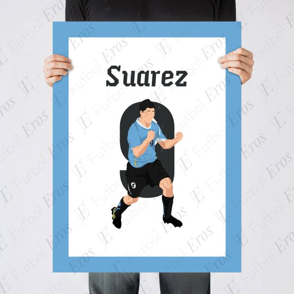 Luis Suarez Goal, 2010 World Cup Round of 16 Gqeberha, South Africa Poster Wall Art Print Main Image - Poster 2