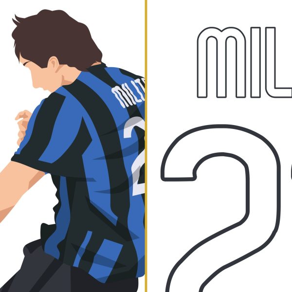Milito Champions League Final Goal - Madrid, Spain Poster Wall Art Print Main Image Alternate - Poster 2