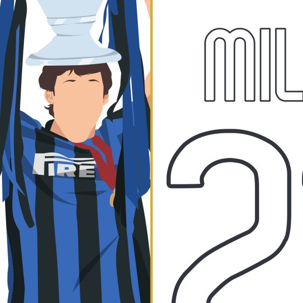 Milito Champions League Final Goal - Madrid, Spain Poster Wall Art Print Main Image Alternate - Poster 4