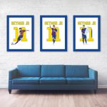 Neymar Goal, 2015 Champions League Final - Barcelona vs Juventus - Berlin, Germany - Poster Print Wall Art-Main Image - Full Series