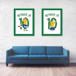 Neymar Winning Penalty - 2016 Olympic Games Final - Brazil vs. Germany - Rio Brazil -Poster WallArt Main Image - Full Series
