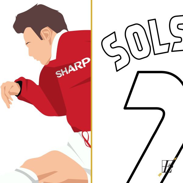 Ole Gunnar Solskjaer Goal,1999 Champions League Final Manchester United vs Bayern Munich - Barcelona,Spain - Poster Wall Art Main Image - Poster 3