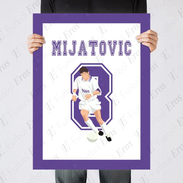Predrag Mijatovic Goal,1998 Champions League Final Real Madrid vs Juventus - Amsterdam,Netherlands - Poster Wall Art Main Image - Poster 1
