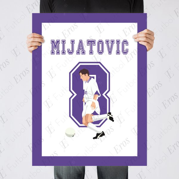 Predrag Mijatovic Goal,1998 Champions League Final Real Madrid vs Juventus - Amsterdam,Netherlands - Poster Wall Art Main Image - Poster 2