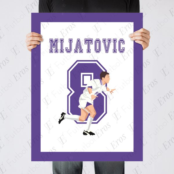 Predrag Mijatovic Goal,1998 Champions League Final Real Madrid vs Juventus - Amsterdam,Netherlands - Poster Wall Art Main Image - Poster 3