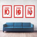Robben Goal, 2012-2013 Champions League Final - Bayern Munchen vs Borussia Dortmund - London, England Poster Wall Art Main Image - Full Series