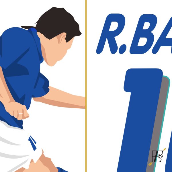 Roberto Baggio Goal,1994 World Cup Semifinal Italy vs Bulgaria - NewYork,USA Poster Wall Art Main Image Alternate - Poster 2