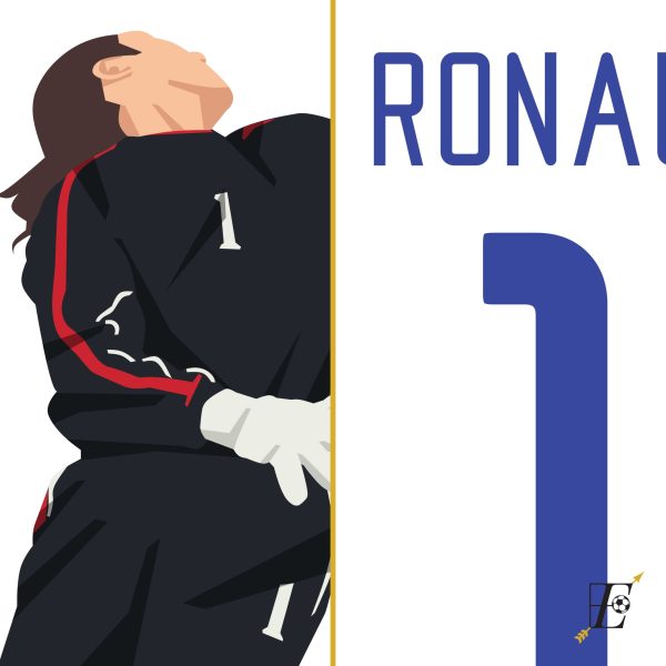 Ronaldinho FreekickGoal, 2002 World Cup Quarter Finals - Brazil vs England - Shizuoka,Japan Poster Wall Art Main Image Alternate - Poster 2