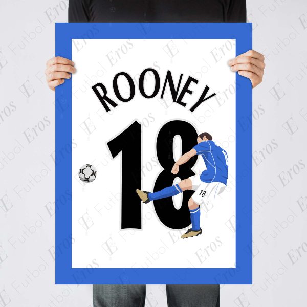 Wayne Rooney First Goal Everton vs Arsenal - Poster 2