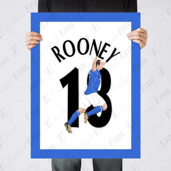 Wayne Rooney First Goal Everton vs Arsenal - Poster 3